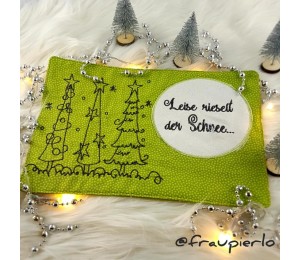 Stickserie ITH - Mug Rugs Weihnachten